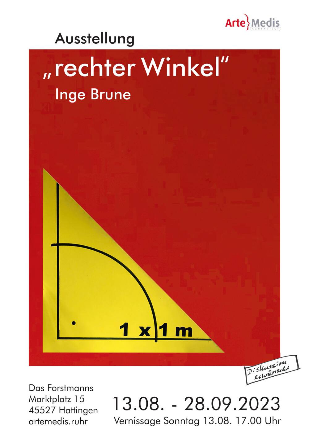 Plakat Rechter Winkel